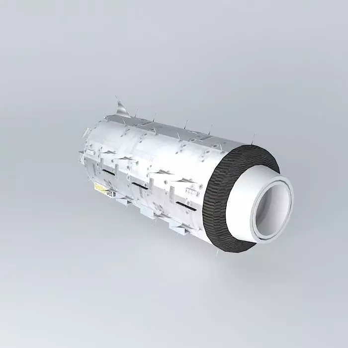 GoldenJet International Space Station Module Free 3D model