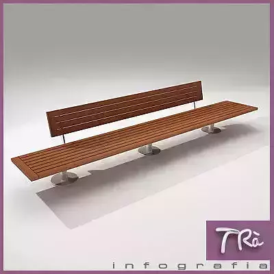 BENCH STEEL BASE 2