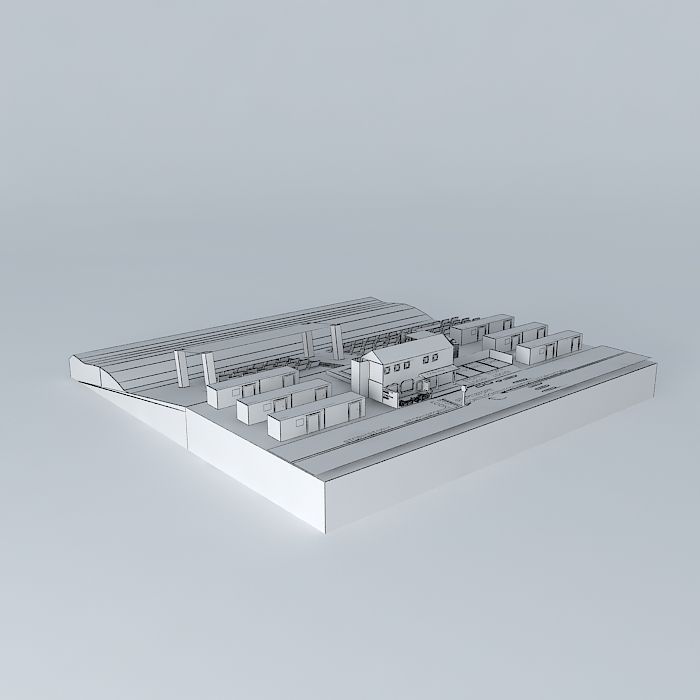 Grand Hotel Free 3D model_3