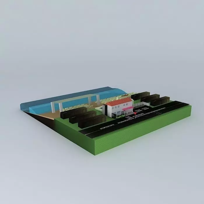 Grand Hotel Free 3D model_0