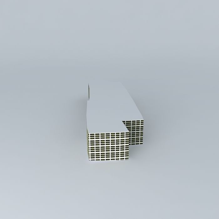 Nikos Kazantzakis Airport Main Terminal Free 3D model_2