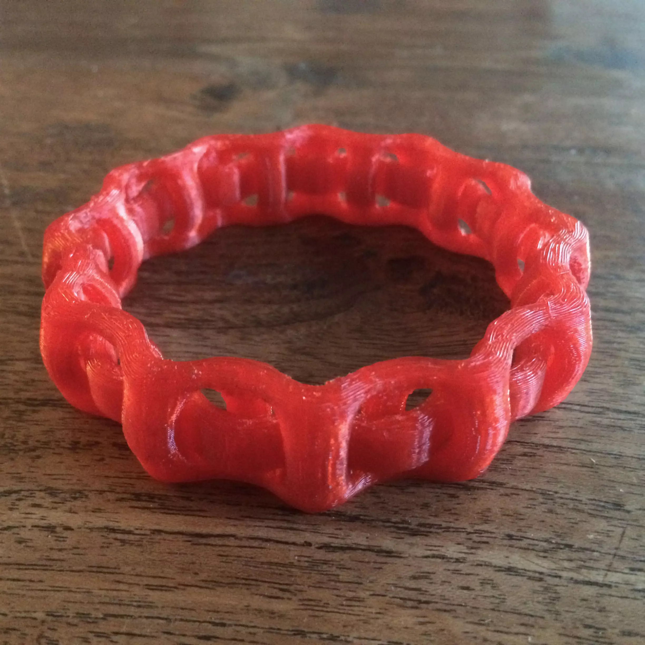 Bracelet linked 3D print model_0