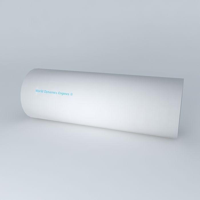 World Dynamics Engines RYT 5678 NW Free 3D model_1