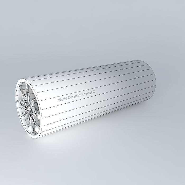 World Dynamics Engines RYT 5678 NW Free 3D model_4