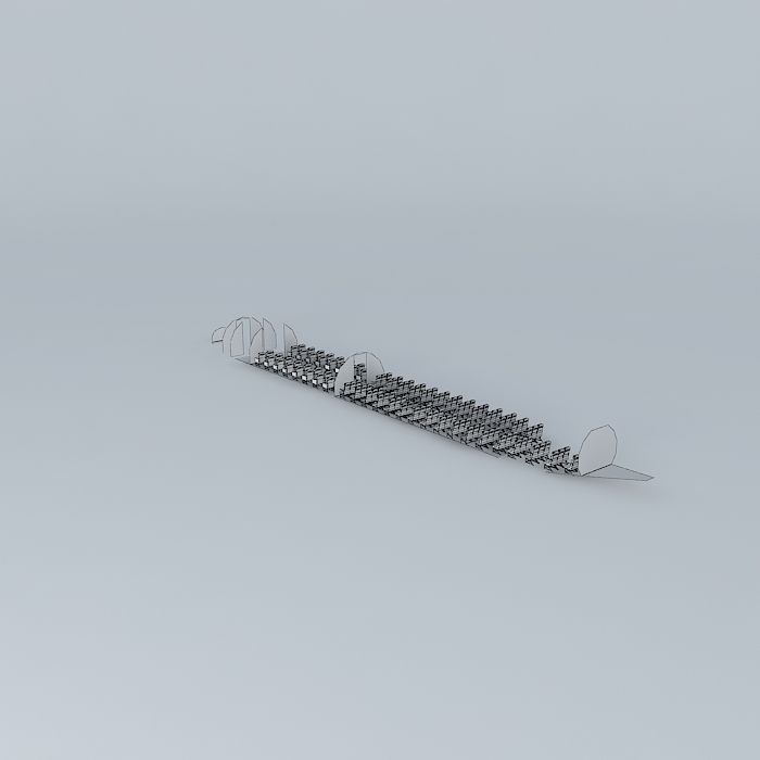 Boeing 737 800 Free 3D model_3
