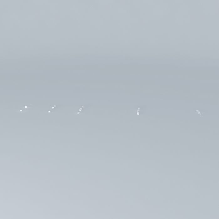 KPHL Runway 9R Landing Lights Free 3D model_1
