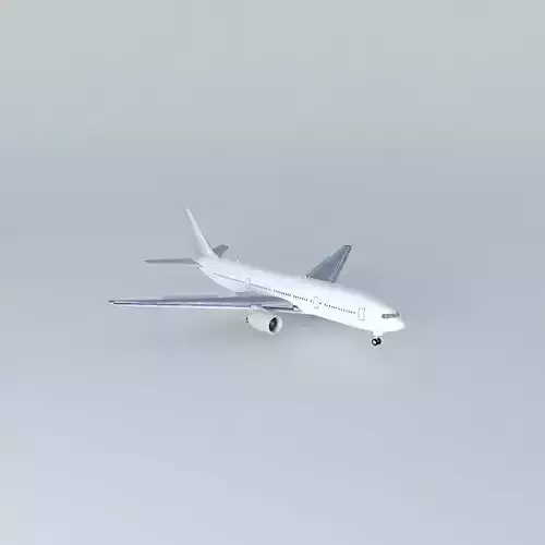 Boeing 777 200 Landing at Seattle