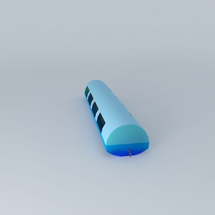 Atlantic Express SLEEPING CABIN Free 3D model_2