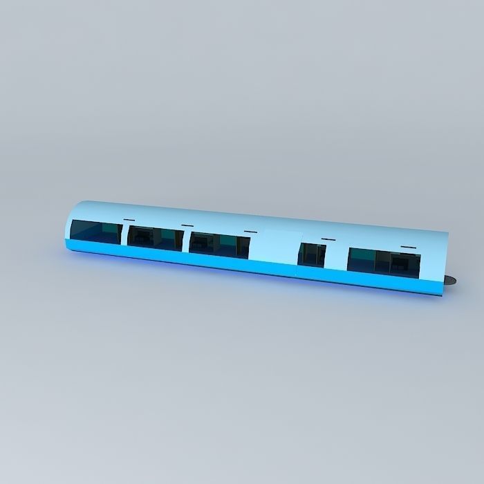Atlantic Express SLEEPING CABIN Free 3D model_1