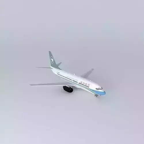 OLD Shenzhen Airlines Boeing 737 300 Free 3D model