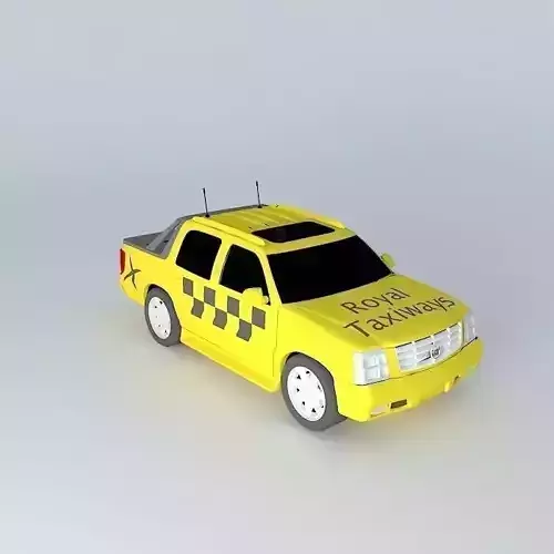 Royal Taxiways Cadillac Escalade EXT Free 3D model