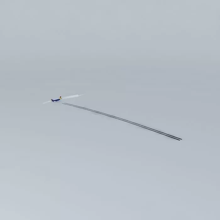 Royal Airways Flight 5321 Free 3D model