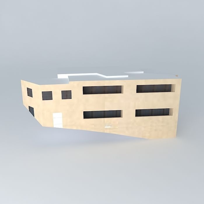 Chamorga Tenerife Apartments Building 2 Free 3D model_2