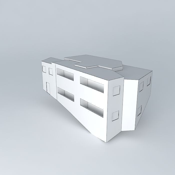 Chamorga Tenerife Apartments Building 2 Free 3D model_4