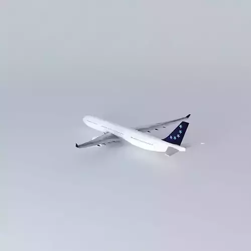 HiFly Airlines Airbus A330 200/300 Free 3D model