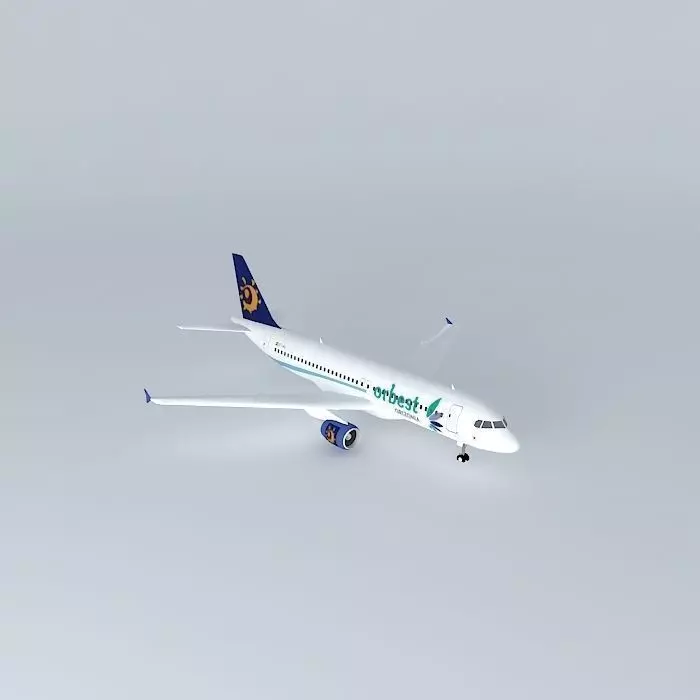 Iberworld Orbest Orizonia Airlines Airbus A320 214 Free 3D model