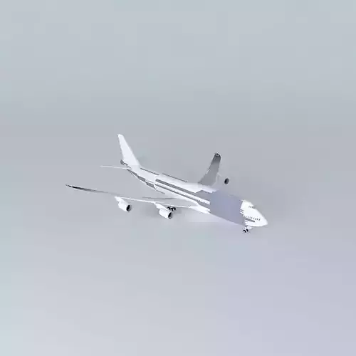The True Blank Boeing 747