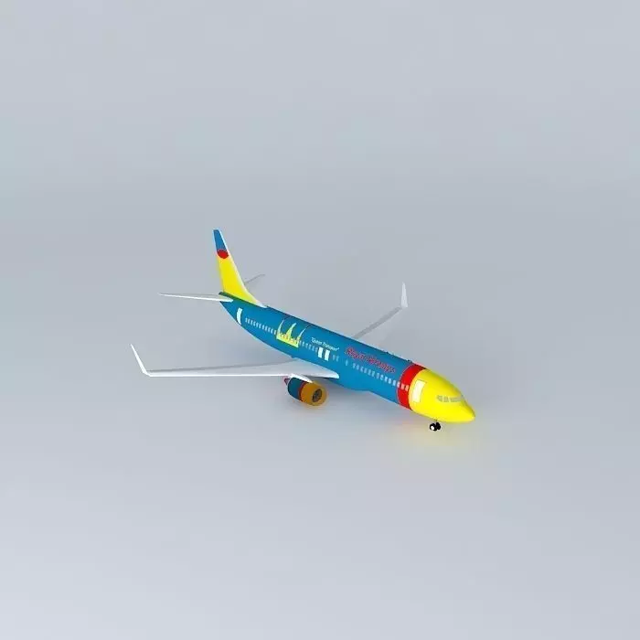 Royal Airways Boeing 737 800 Queen Transport Free 3D model