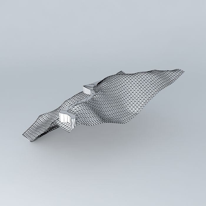 SketchyPhysics Terrain Road Track Free 3D model_4