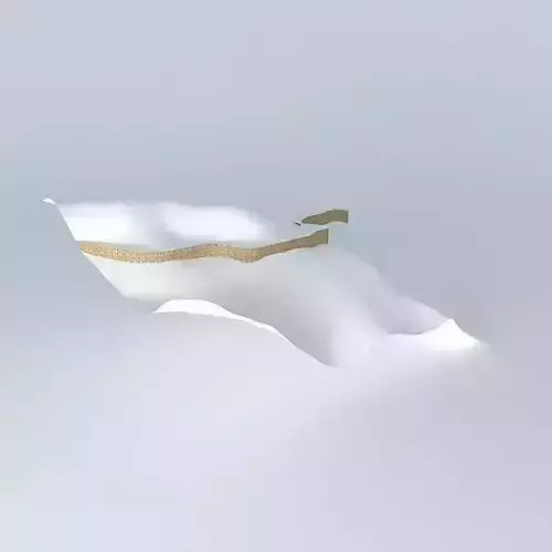 SketchyPhysics Terrain Road Track Free 3D model
