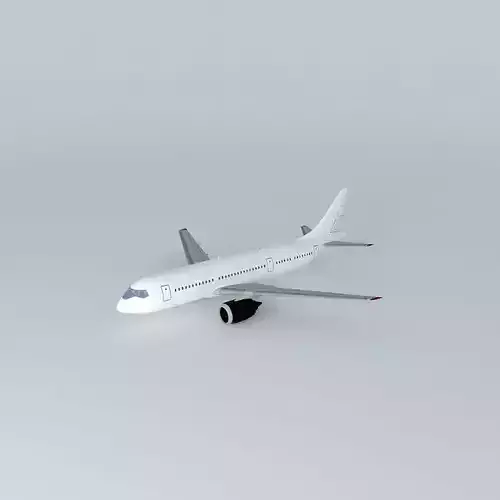 Template Irkut MS 21 Free 3D model