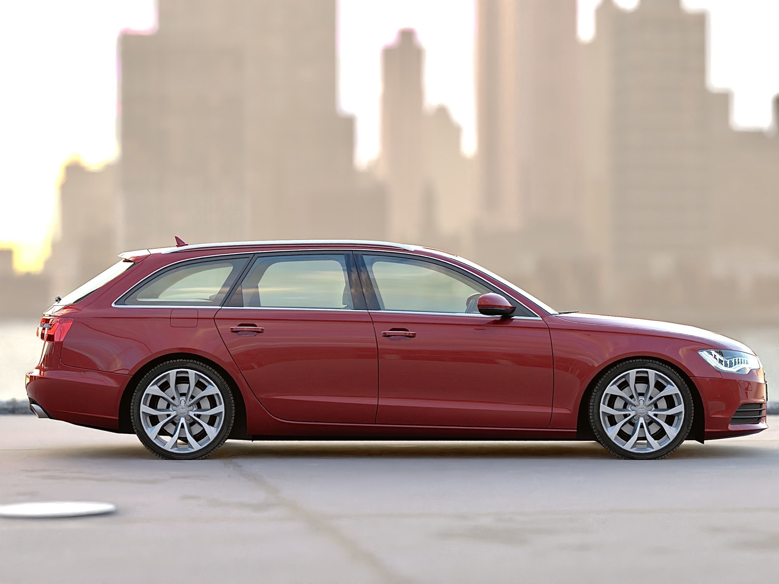 Audi A6 Avant 2013 3D model_3