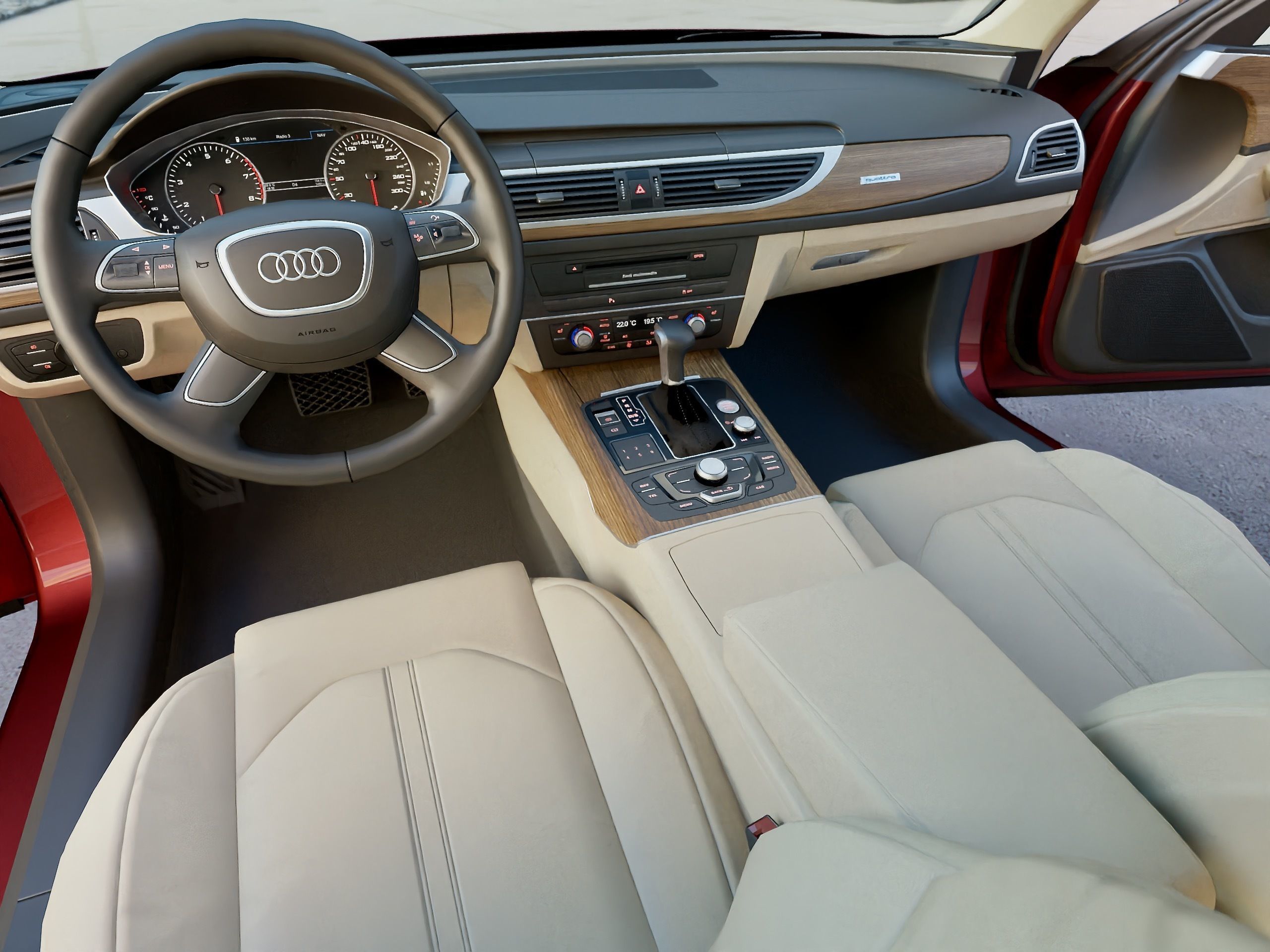 Audi A6 Avant 2013 3D model_8