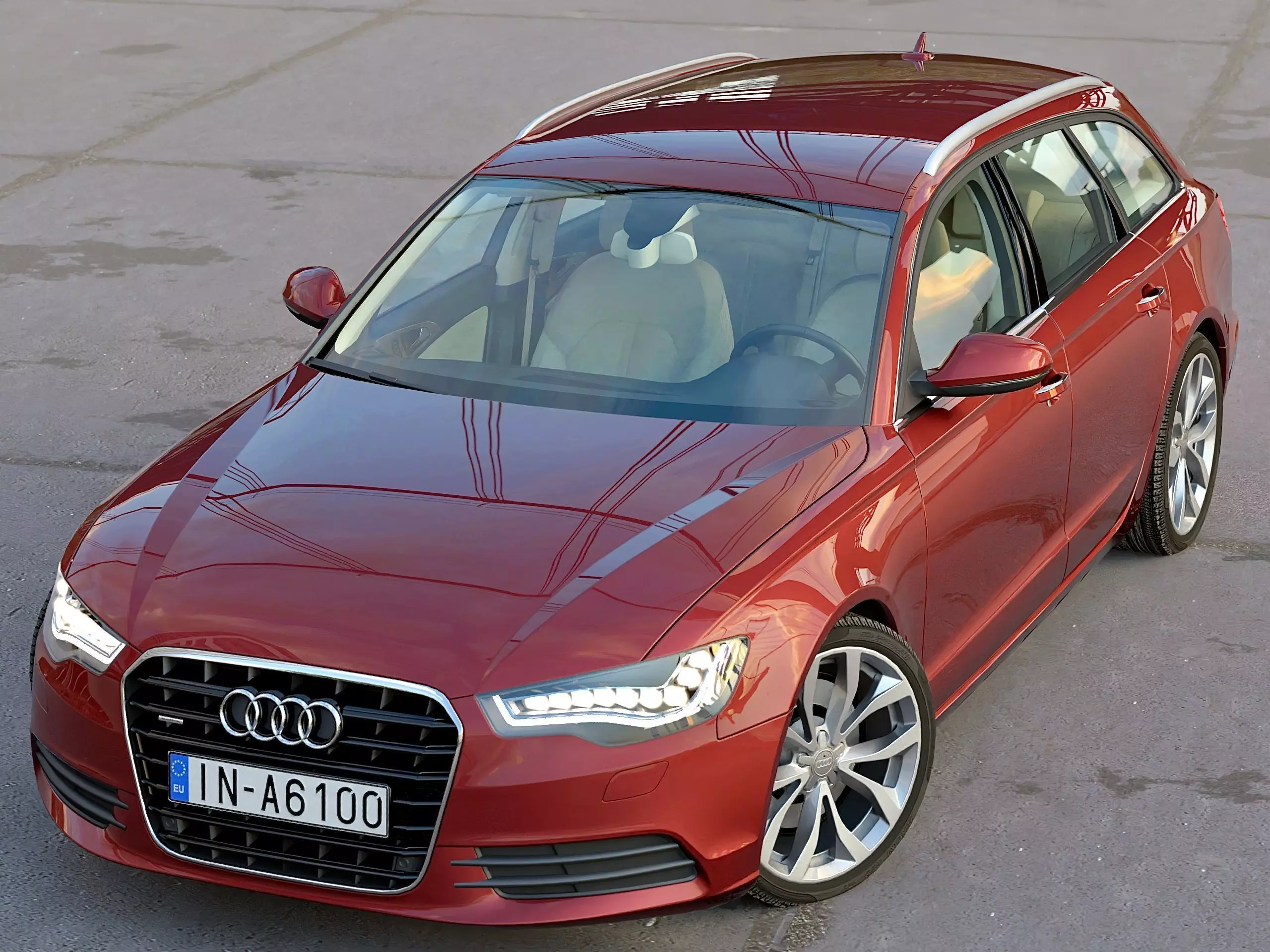Audi A6 Avant 2013 3D model_0
