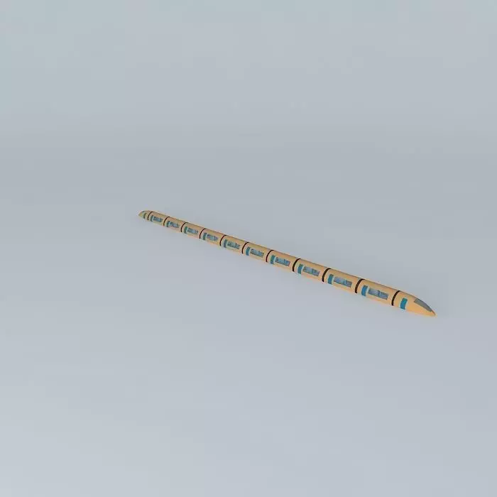 Royal RailTorpedo Free 3D model_0