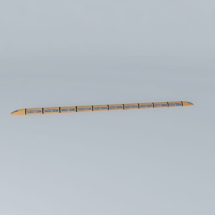 Royal RailTorpedo Free 3D model_2