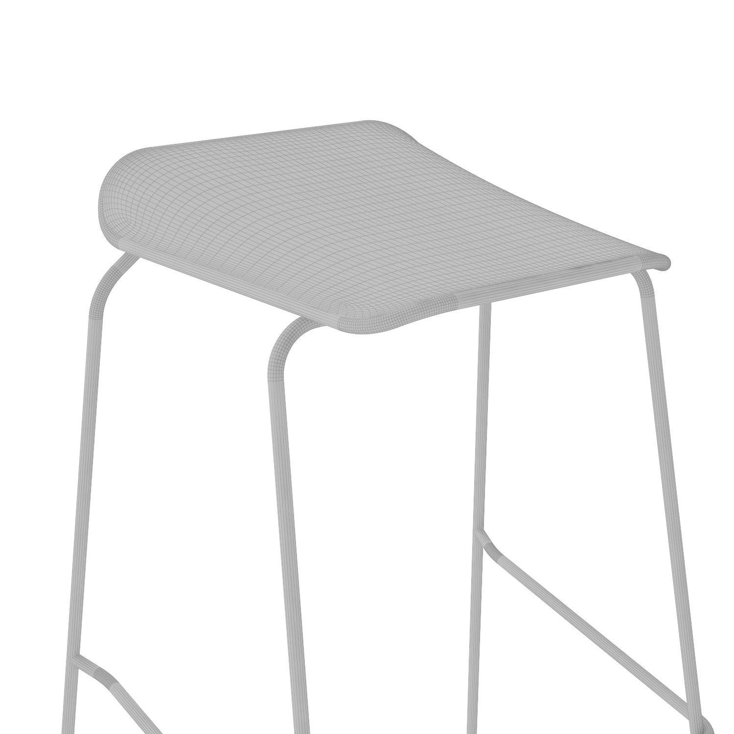 Haley Bar Stool - HB0300S1SG Free 3D model_9