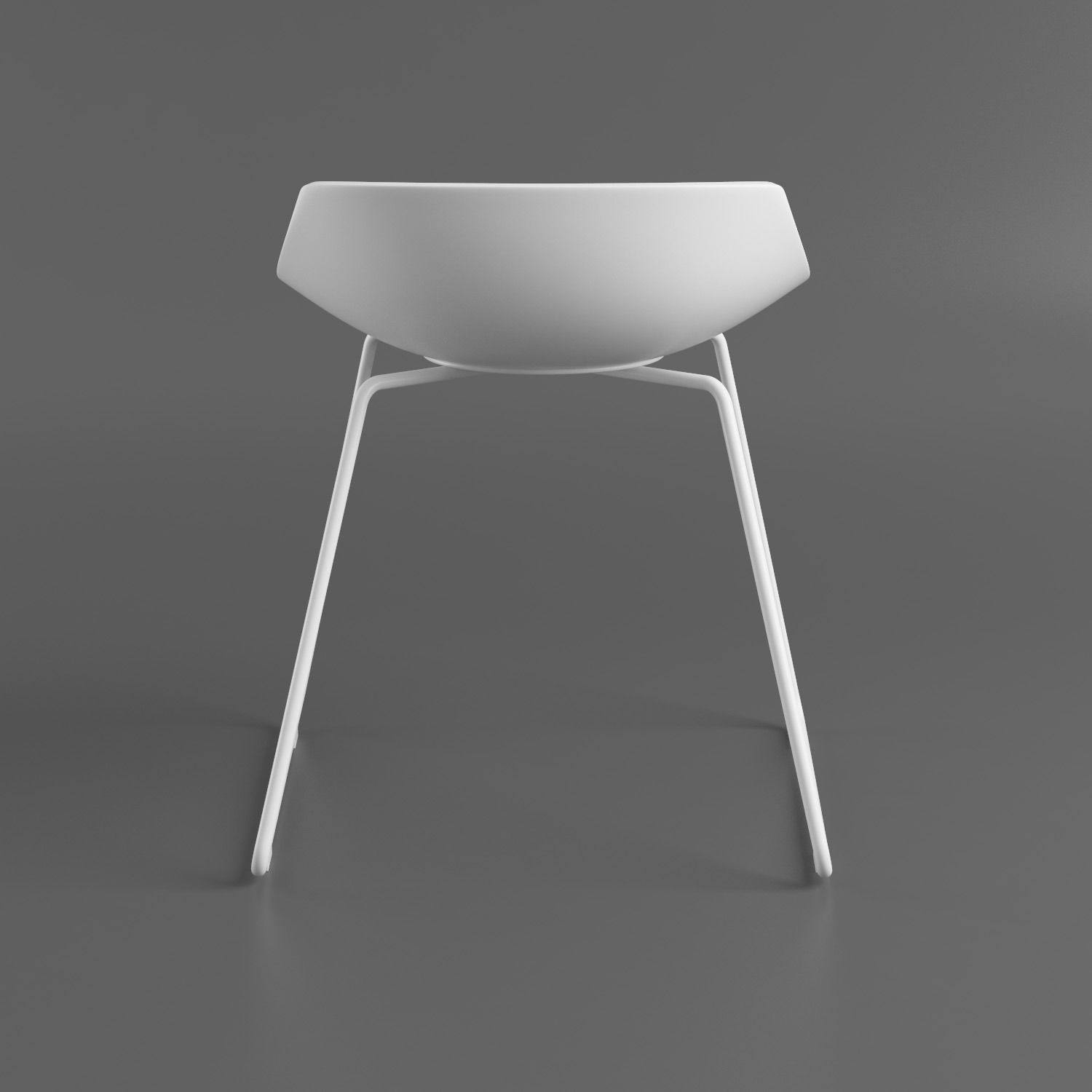 Flow Stool - Sled Base 3D model_10