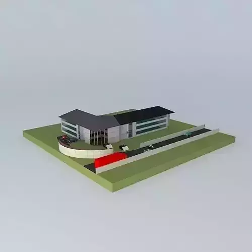 SketchyPhysics Car  Free 3D model