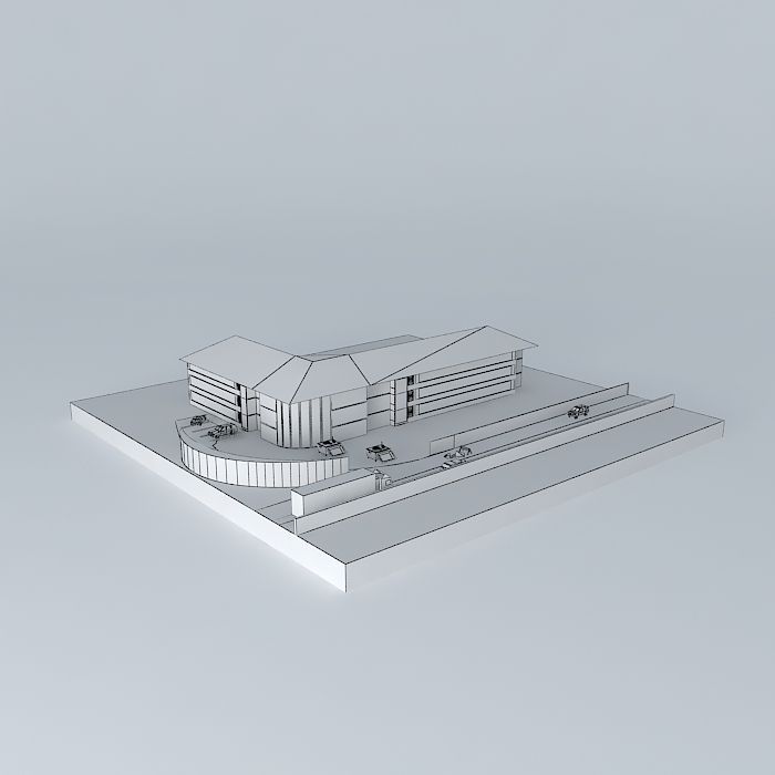 SketchyPhysics Car Free 3D model_3