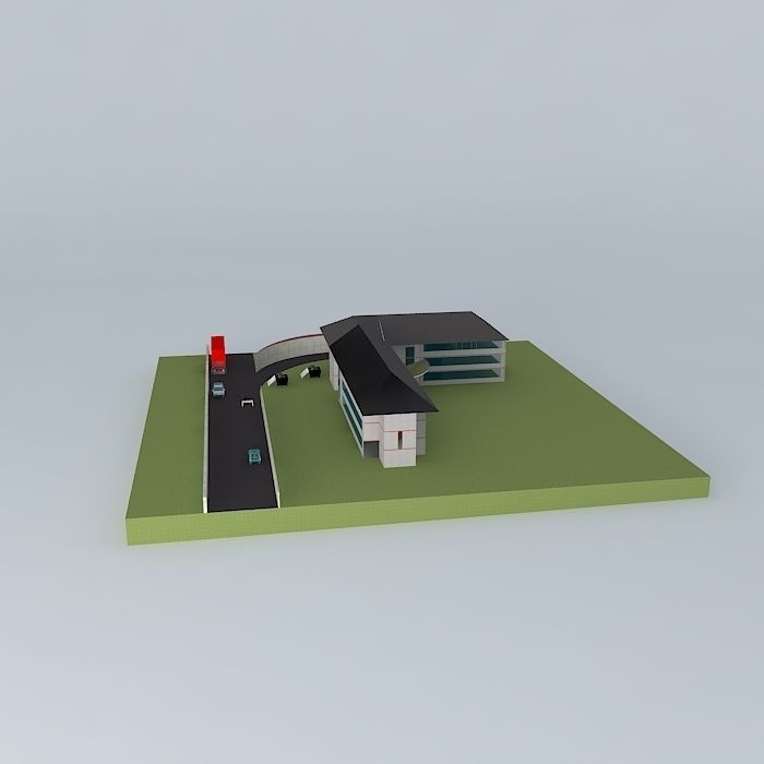 SketchyPhysics Car Free 3D model_2