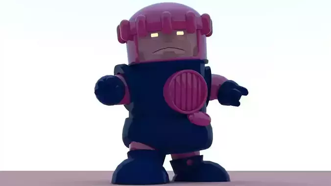 Sentinel toy robot 3D print model