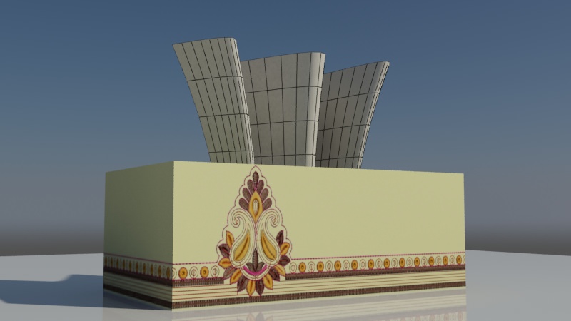 Tissue Box 3D model_4