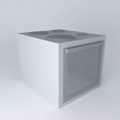 Ultra Low poly Oven Plate
