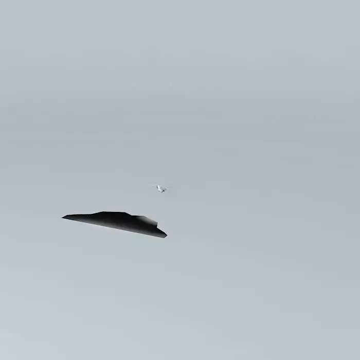 Airica Airlines Flight 623 Free 3D model