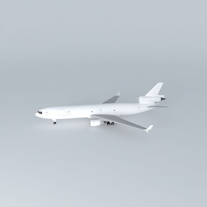 Template  McDonnel Douglas MD Free 3D model_2