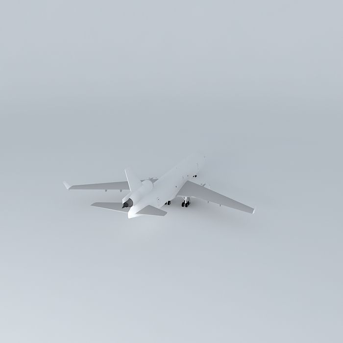Template  McDonnel Douglas MD Free 3D model_1