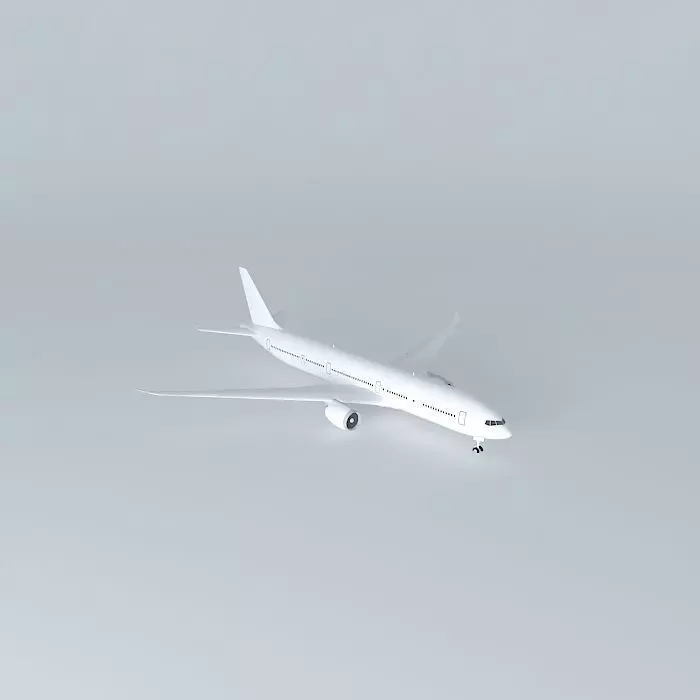 Template Boeing 777 EDITED! Free 3D model_0