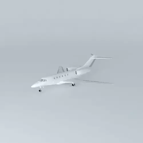 Template  Cessna Citation X Free 3D model