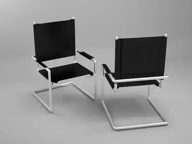 Studio Chair Free 3D model