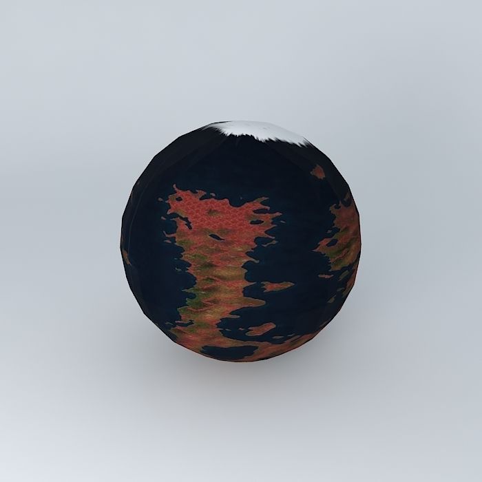 Alpha Centauri B b Free 3D model_2