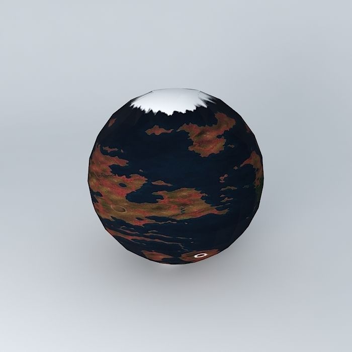 Alpha Centauri B b Free 3D model_1