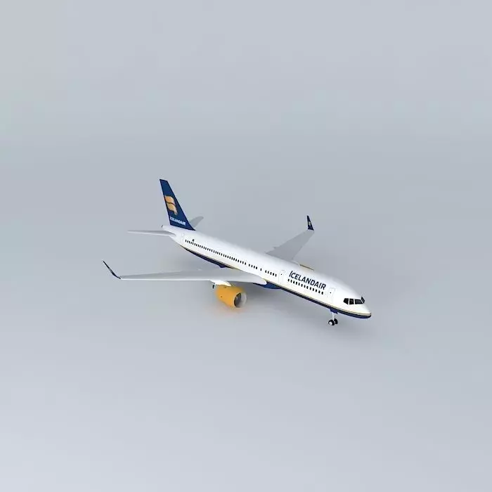 Icelandair Boeing 757 200W {REDUX} EDIT 2 Free 3D model