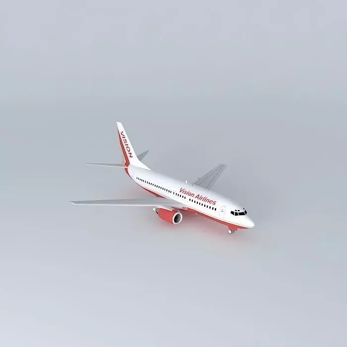 Vision Airlines Boeing 737 300 Free 3D model