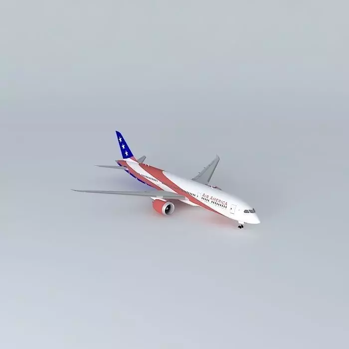 AirAmerica Boeing 787 9 Free 3D model