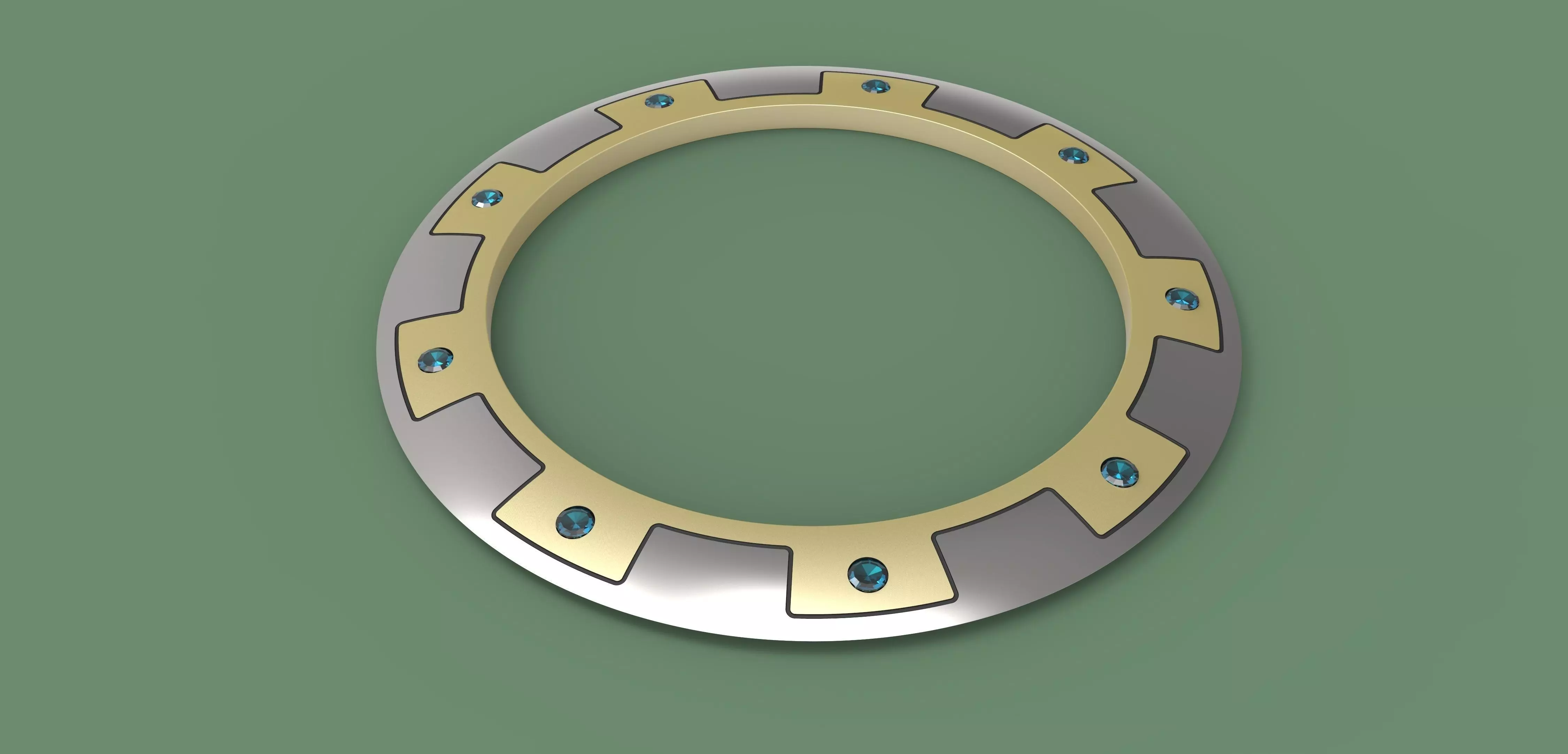 Chakram from movie Xena Warrior princess 3D model_0